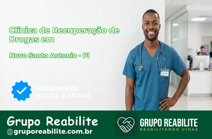 🚨 Clínica de Recuperação de Drogas em Novo Santo Antônio - PI