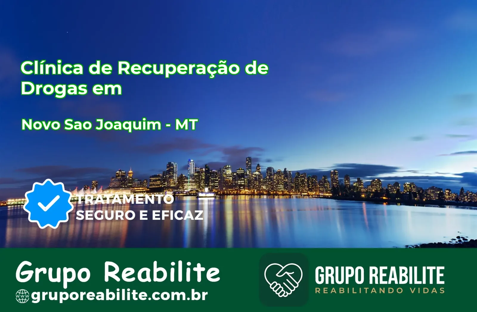 🚨 Clínica de Recuperação de Drogas em Novo São Joaquim - MT