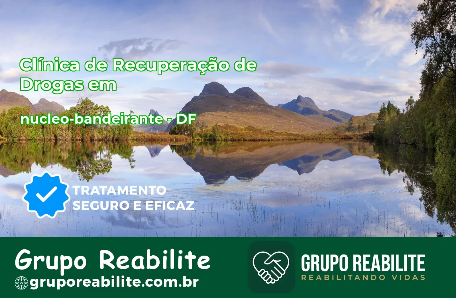 🚨 Clínica de Recuperação de Drogas em nucleo-bandeirante - DF