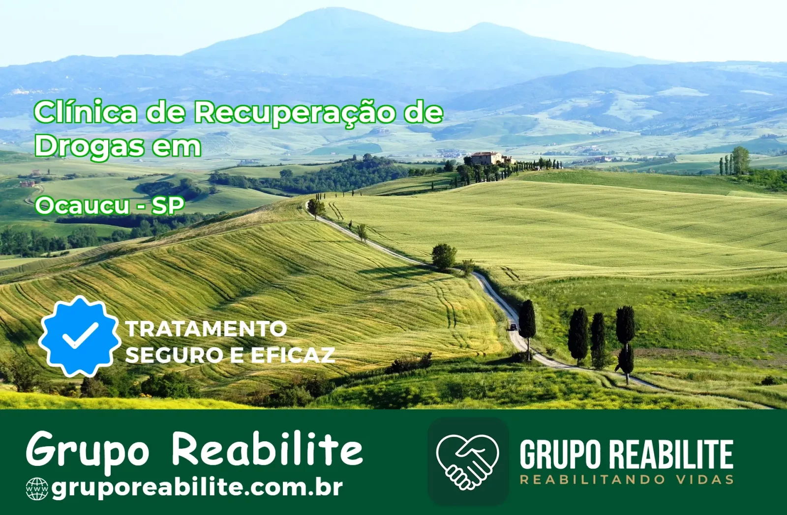 🚨 Clínica de Recuperação de Drogas em Ocauçu - SP