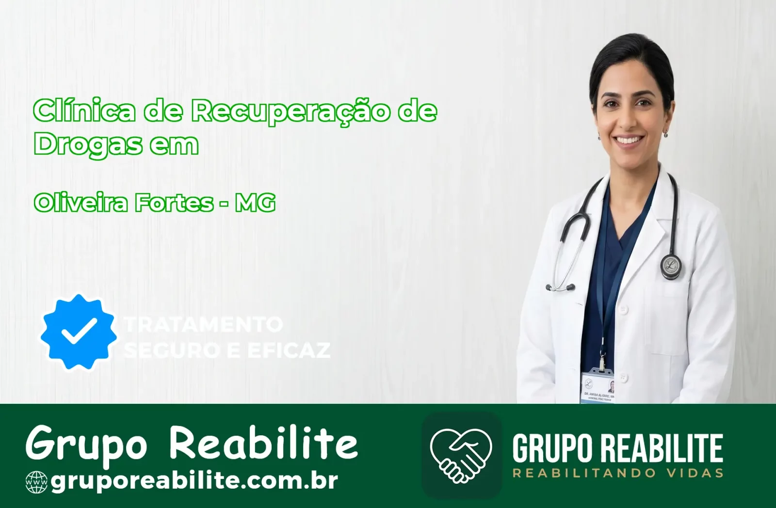 🚨 Clínica de Recuperação de Drogas em Oliveira Fortes - MG