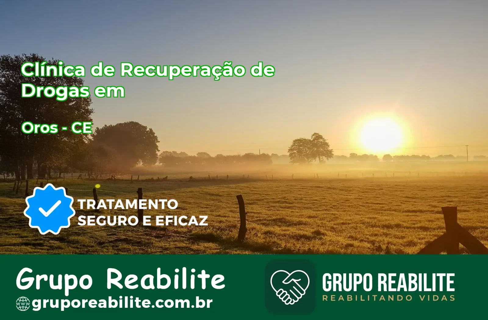 🚨 Clínica de Recuperação de Drogas em Orós - CE