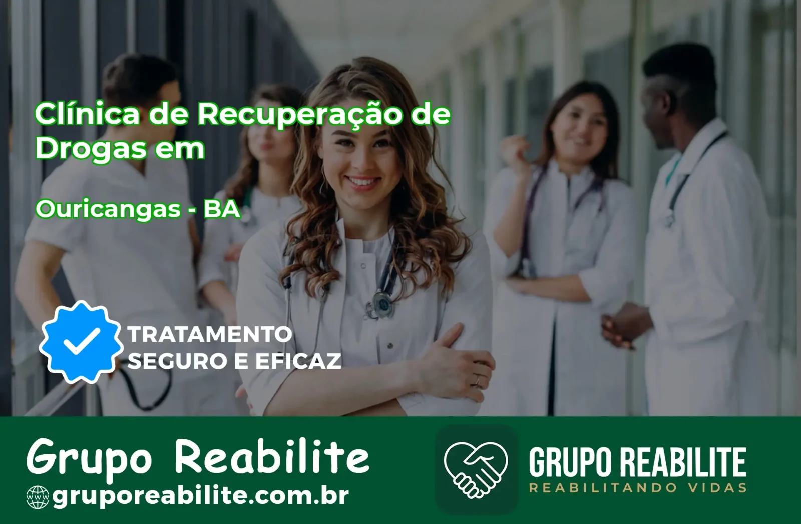 🚨 Clínica de Recuperação de Drogas em Ouriçangas - BA