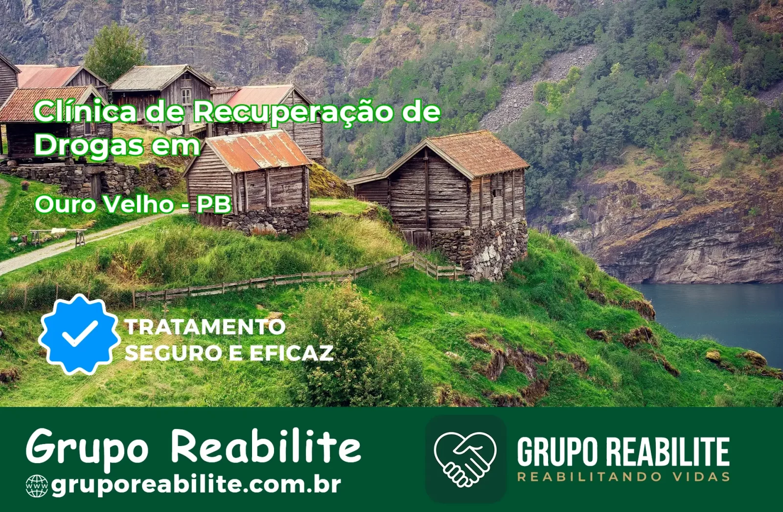 🚨 Clínica de Recuperação de Drogas em Ouro Velho - PB