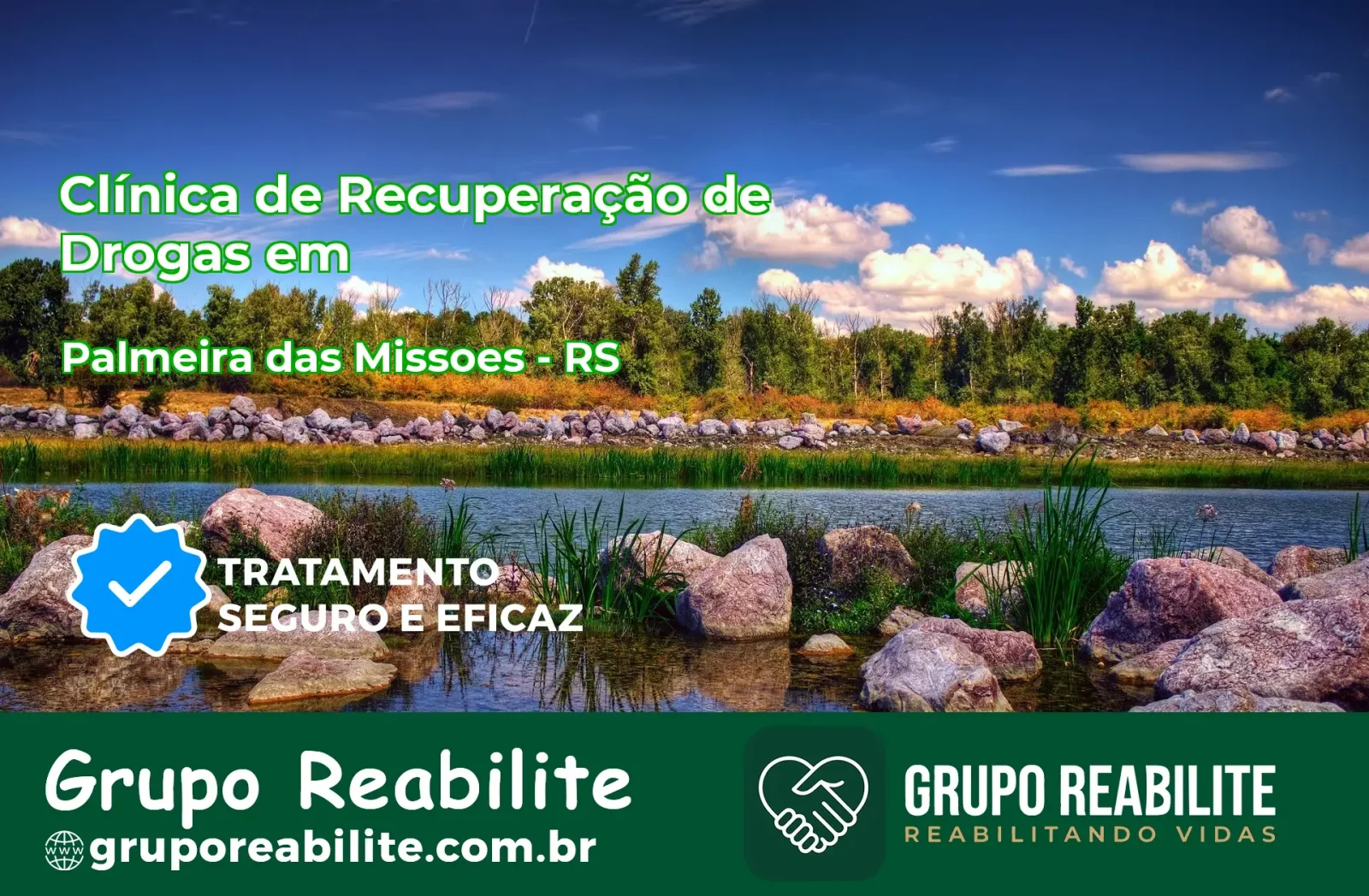 🚨 Clínica de Recuperação de Drogas em Palmeira das Missões - RS