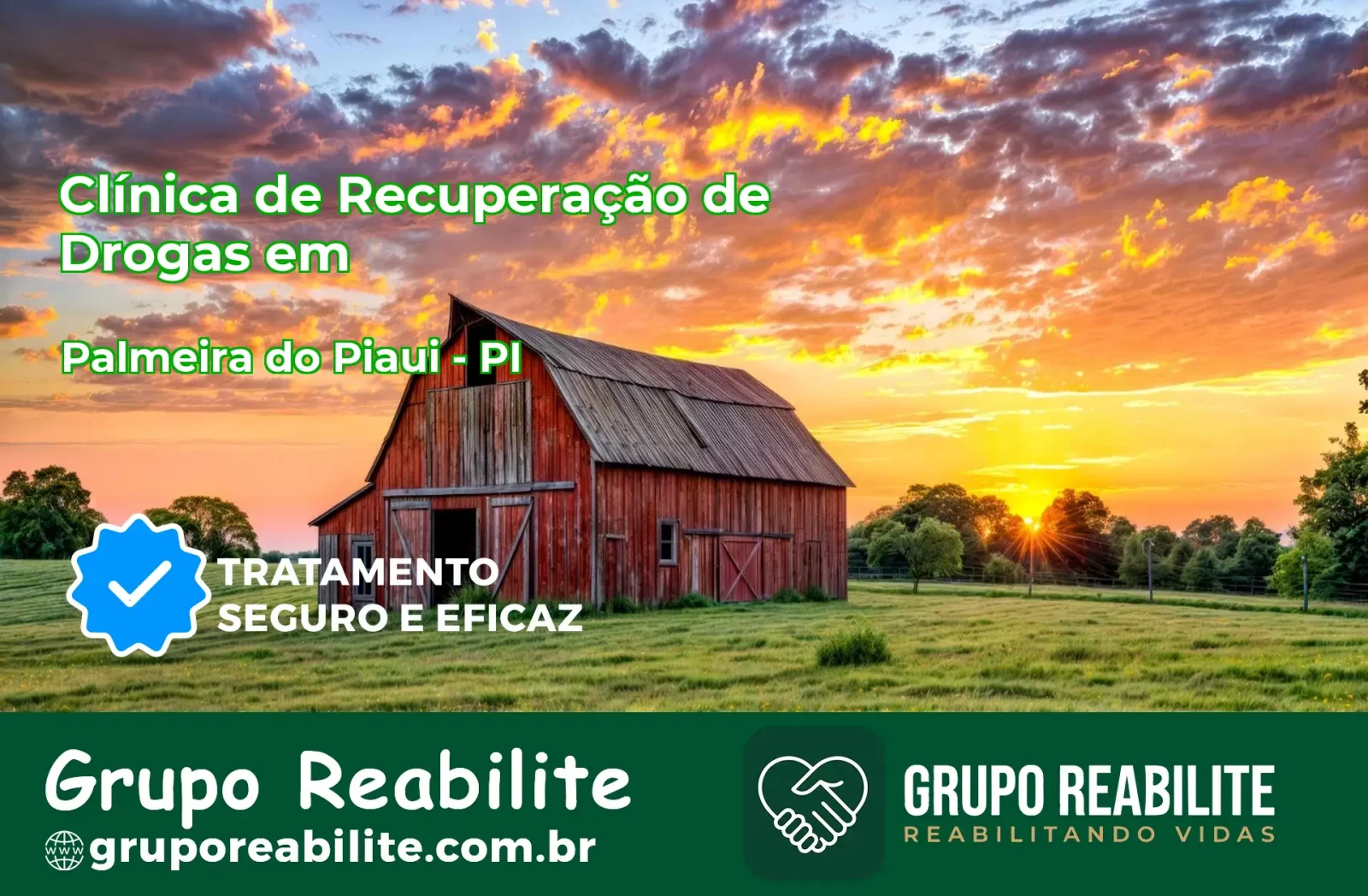 🚨 Clínica de Recuperação de Drogas em Palmeira do Piauí - PI