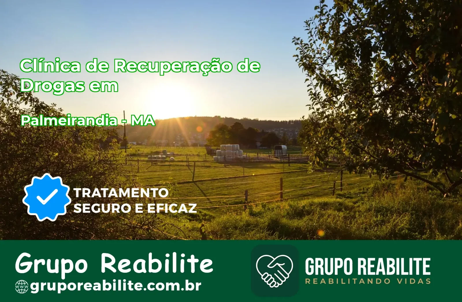 🚨 Clínica de Recuperação de Drogas em Palmeirândia - MA