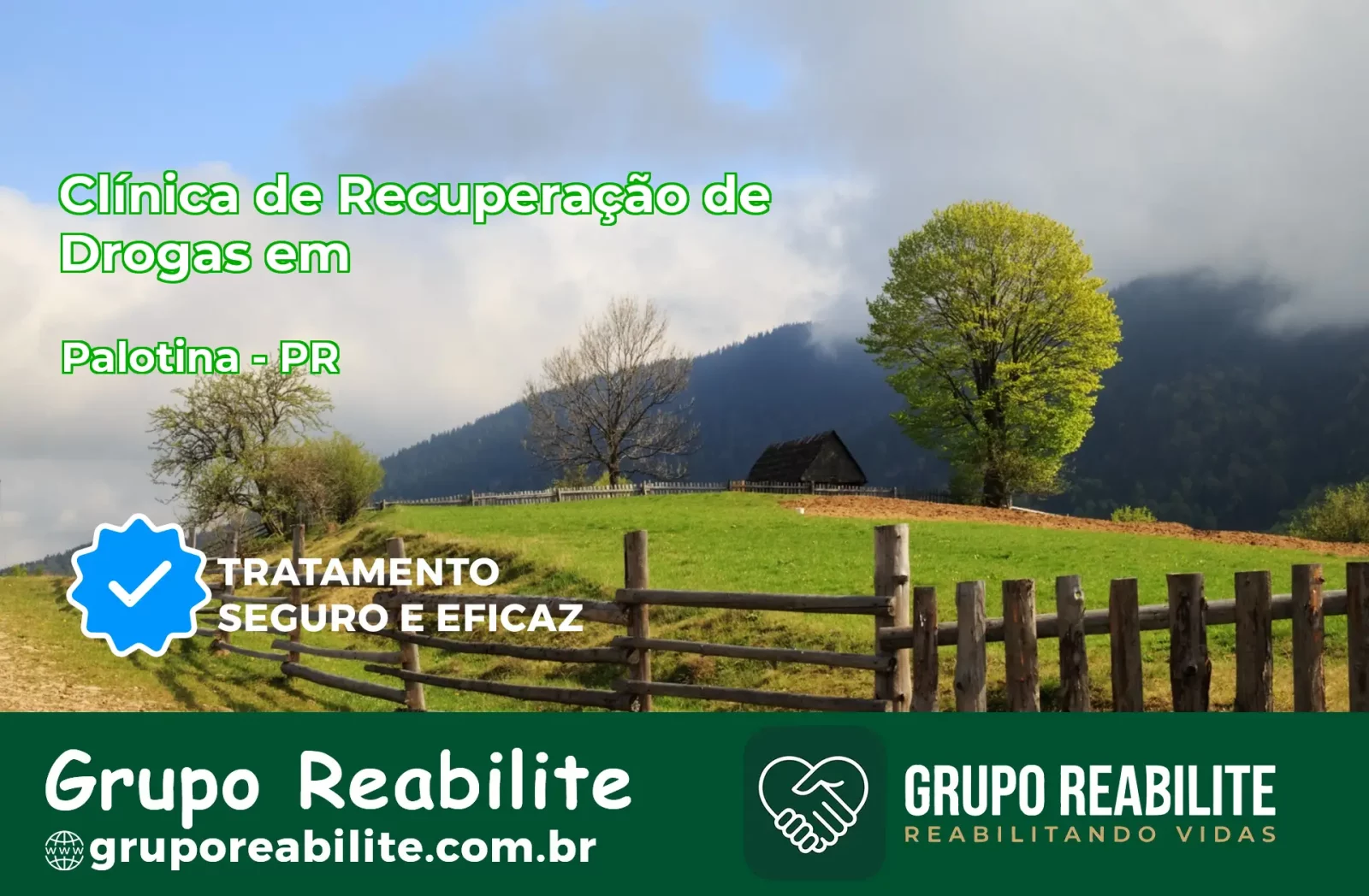 🚨 Clínica de Recuperação de Drogas em Palotina - PR