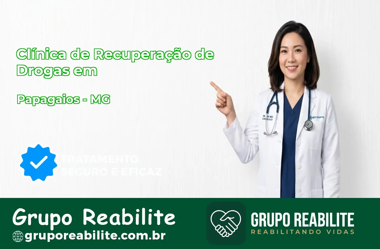 🚨 Clínica de Recuperação de Drogas em Papagaios - MG