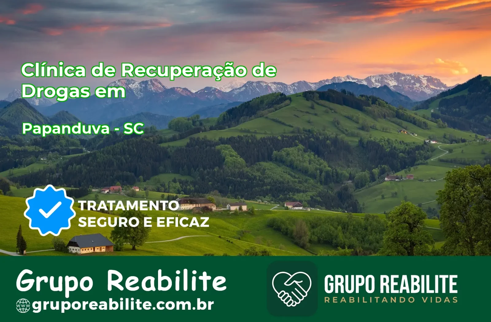 🚨 Clínica de Recuperação de Drogas em Papanduva - SC