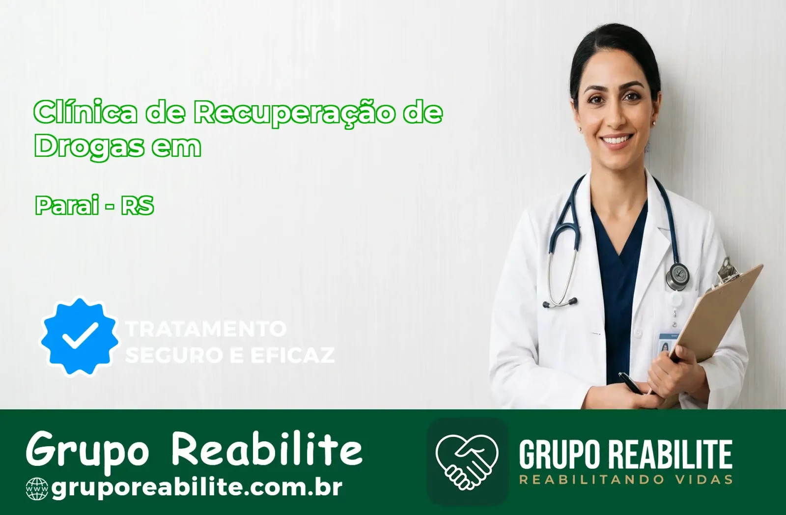 🚨 Clínica de Recuperação de Drogas em Paraí - RS