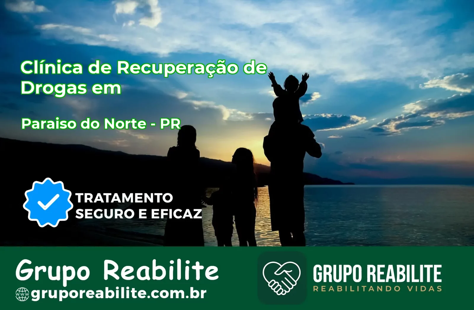 🚨 Clínica de Recuperação de Drogas em Paraíso do Norte - PR