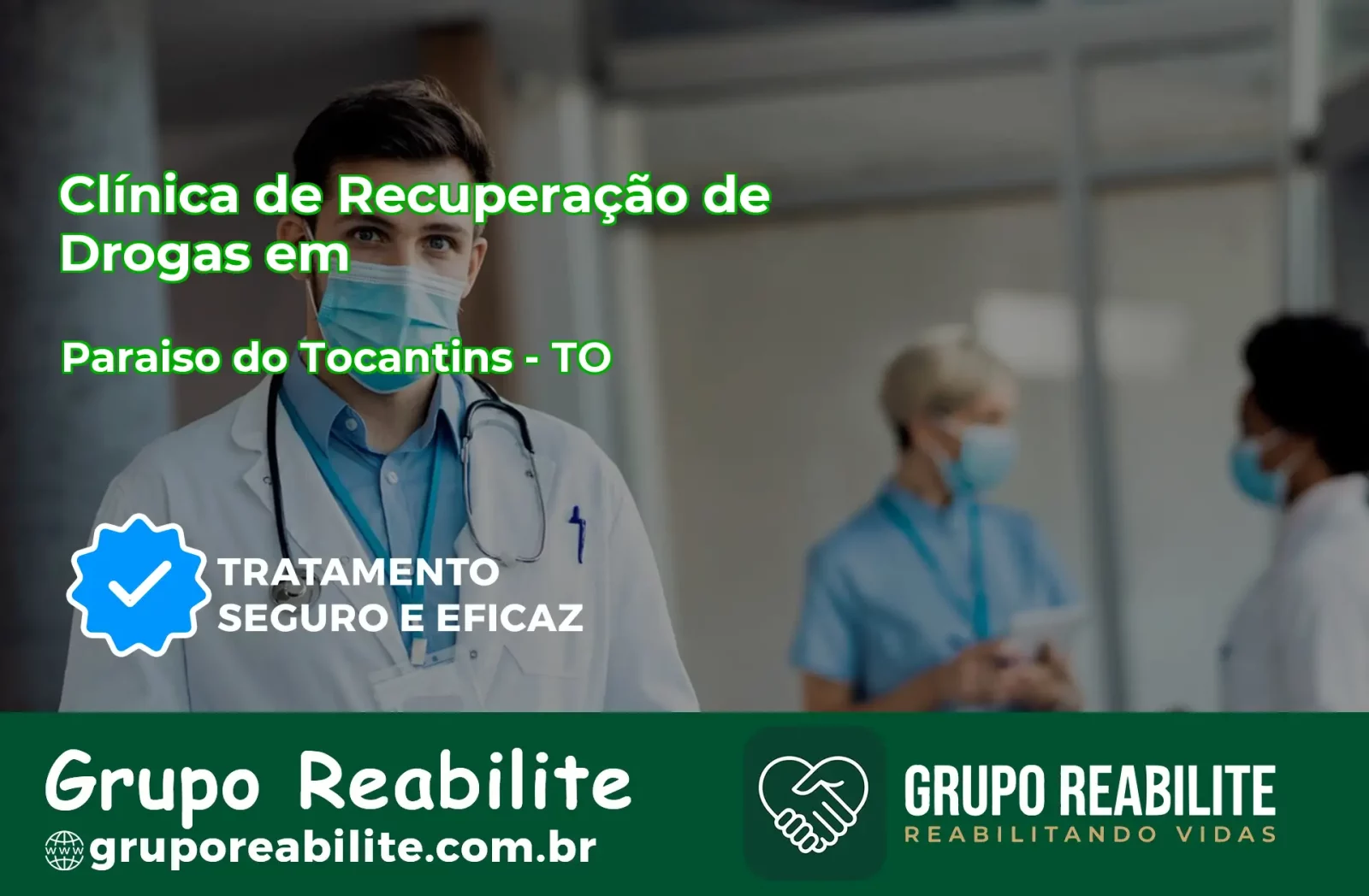 🚨 Clínica de Recuperação de Drogas em Paraíso do Tocantins - TO