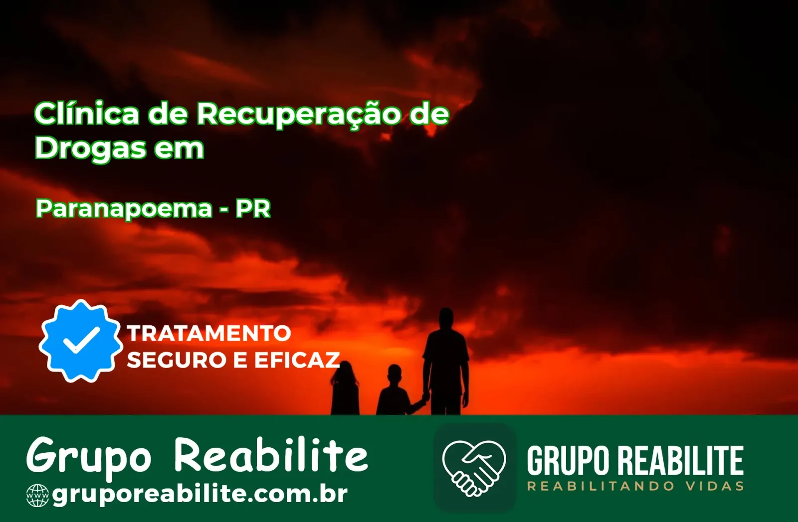 🚨 Clínica de Recuperação de Drogas em Paranapoema - PR