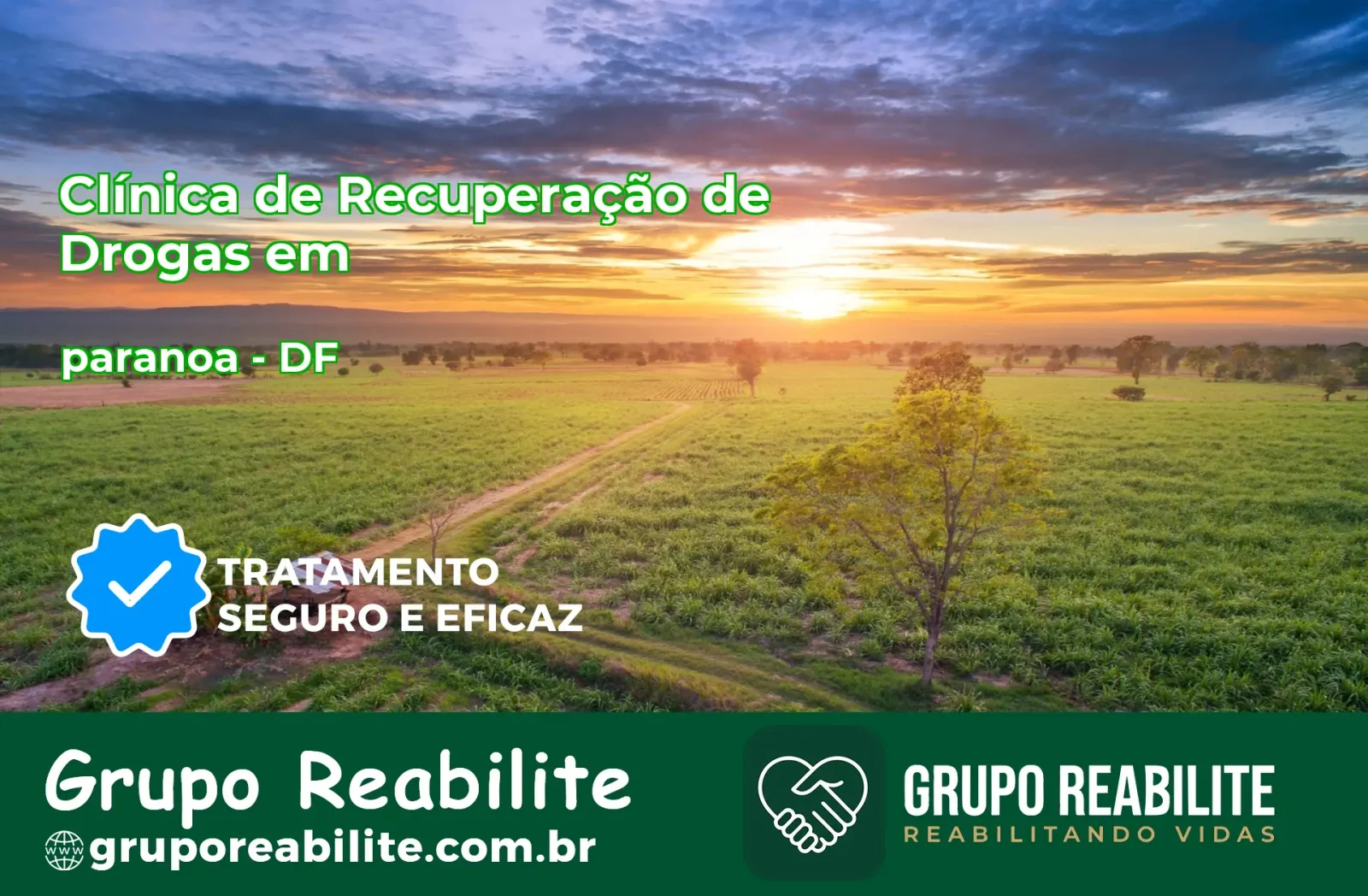 🚨 Clínica de Recuperação de Drogas em paranoa - DF