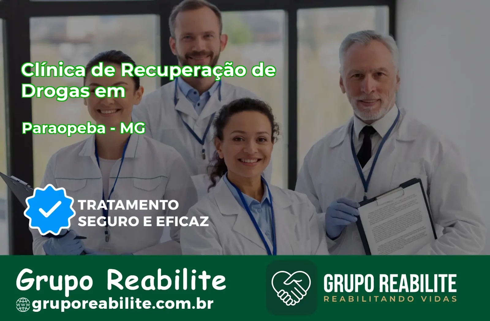 🚨 Clínica de Recuperação de Drogas em Paraopeba - MG