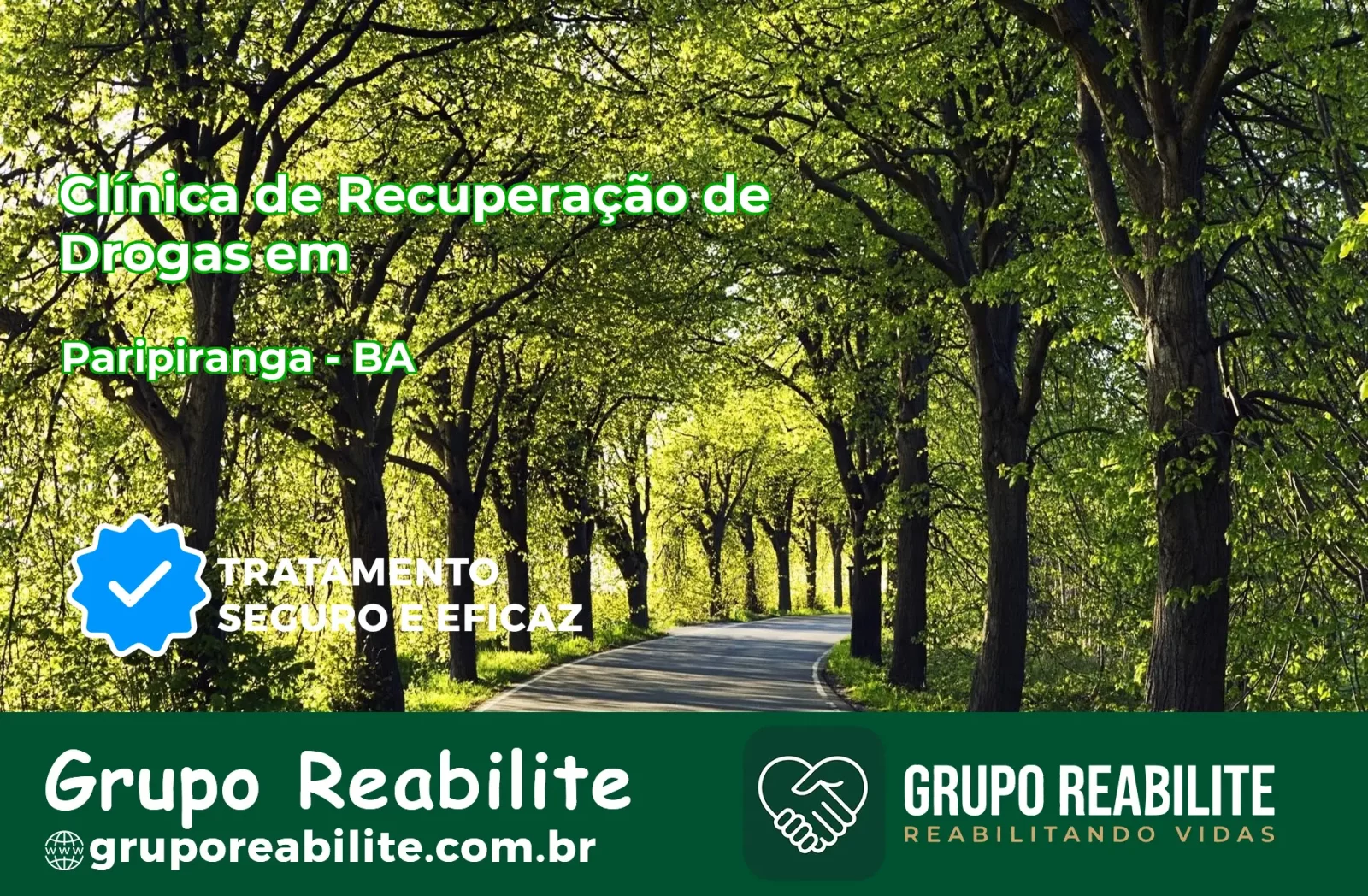 🚨 Clínica de Recuperação de Drogas em Paripiranga - BA