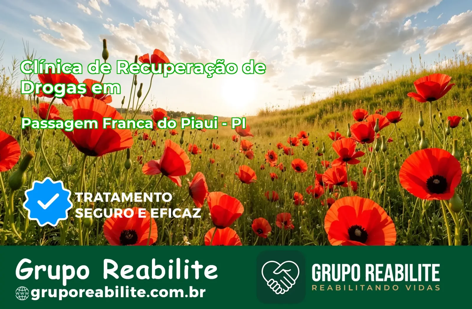 🚨 Clínica de Recuperação de Drogas em Passagem Franca do Piauí - PI