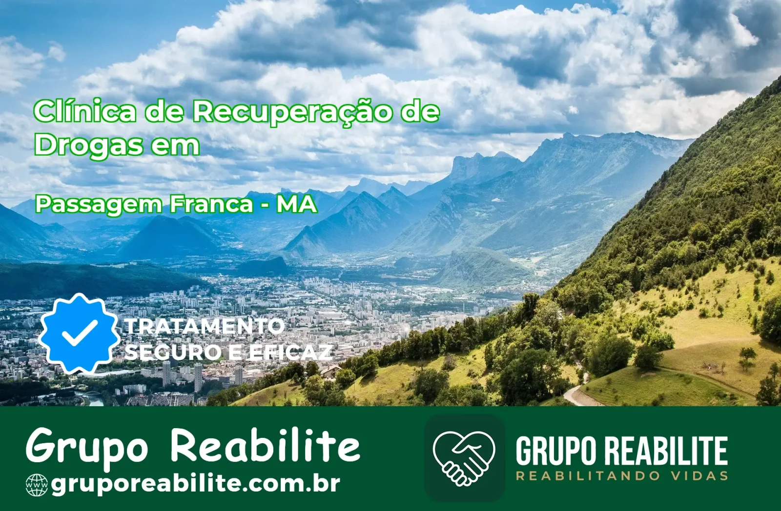 🚨 Clínica de Recuperação de Drogas em Passagem Franca - MA