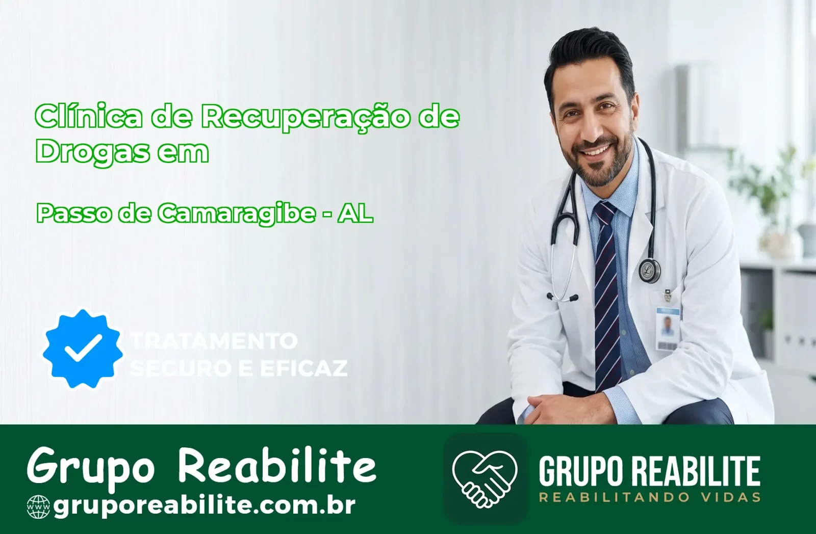 🚨 Clínica de Recuperação de Drogas em Passo de Camaragibe - AL