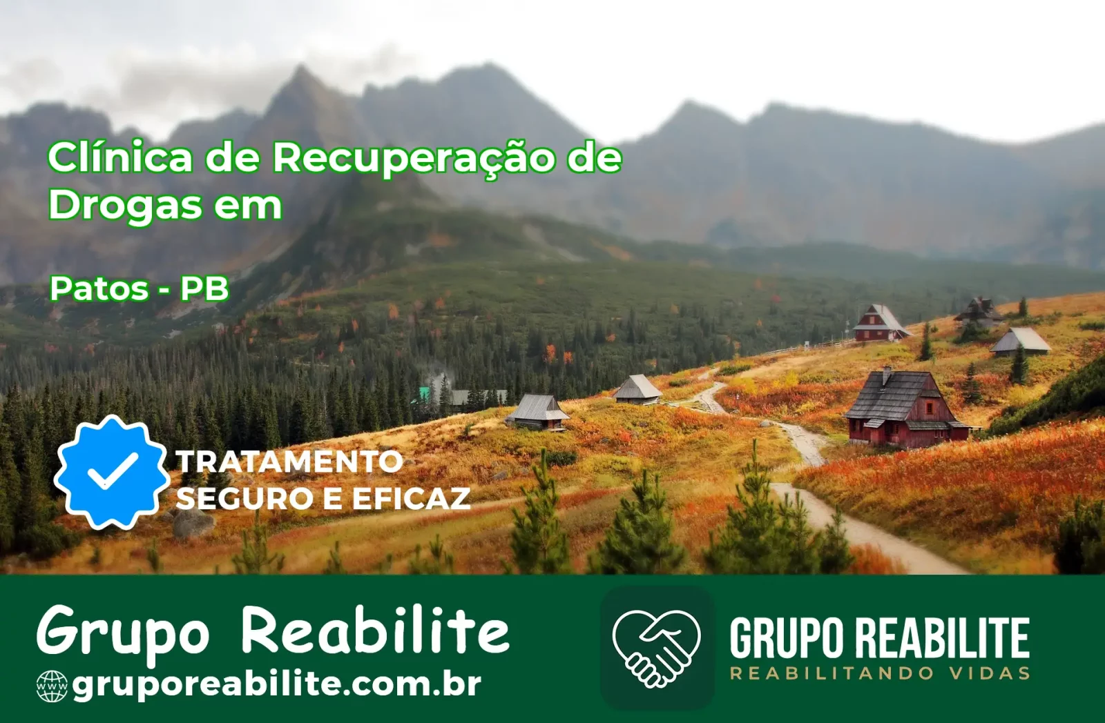 🚨 Clínica de Recuperação de Drogas em Patos - PB