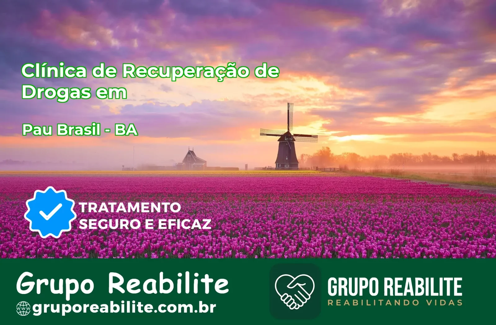 🚨 Clínica de Recuperação de Drogas em Pau Brasil - BA