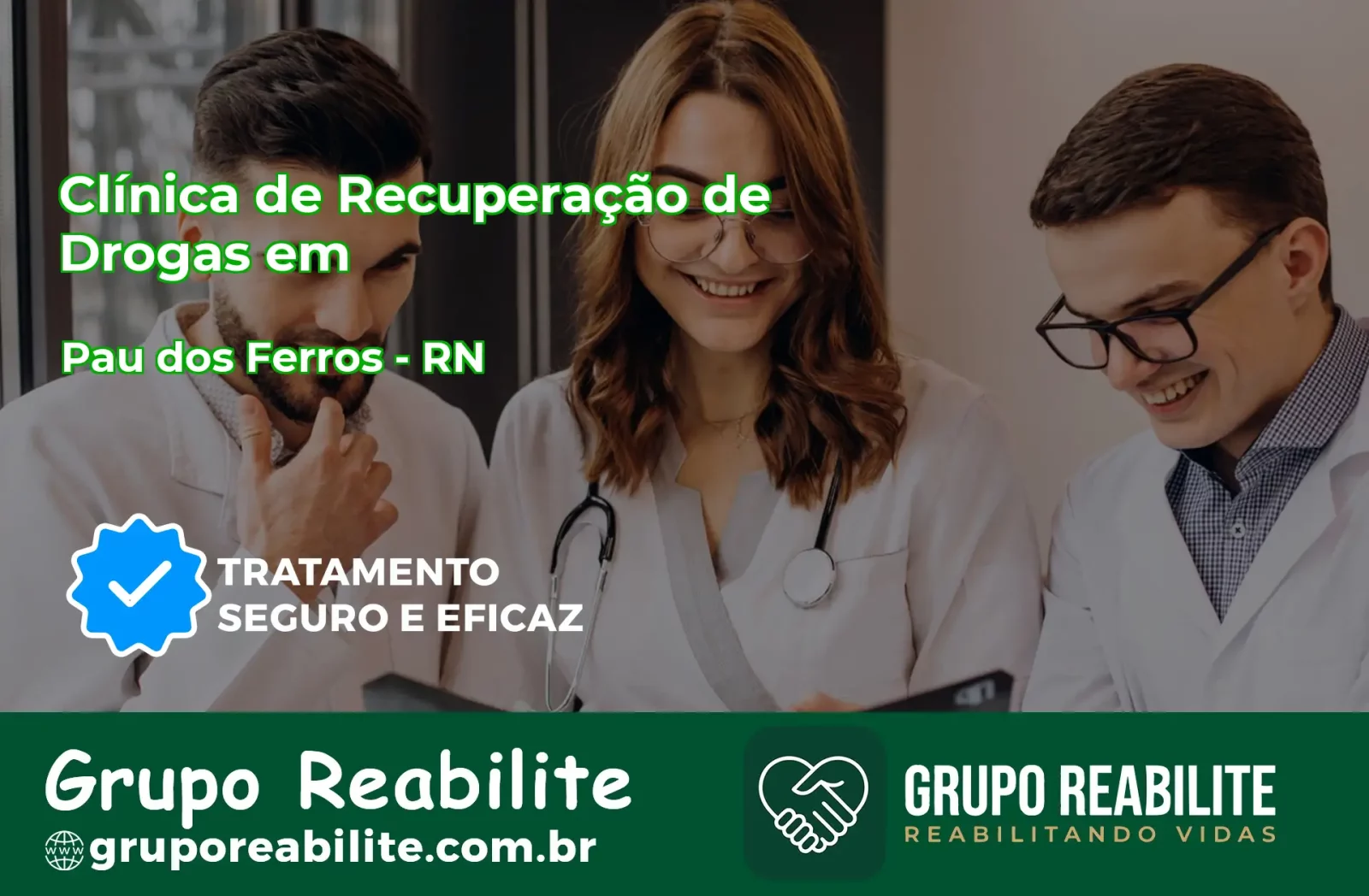 🚨 Clínica de Recuperação de Drogas em Pau dos Ferros - RN