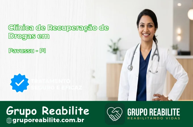 🚨 Clínica de Recuperação de Drogas em Pavussu - PI