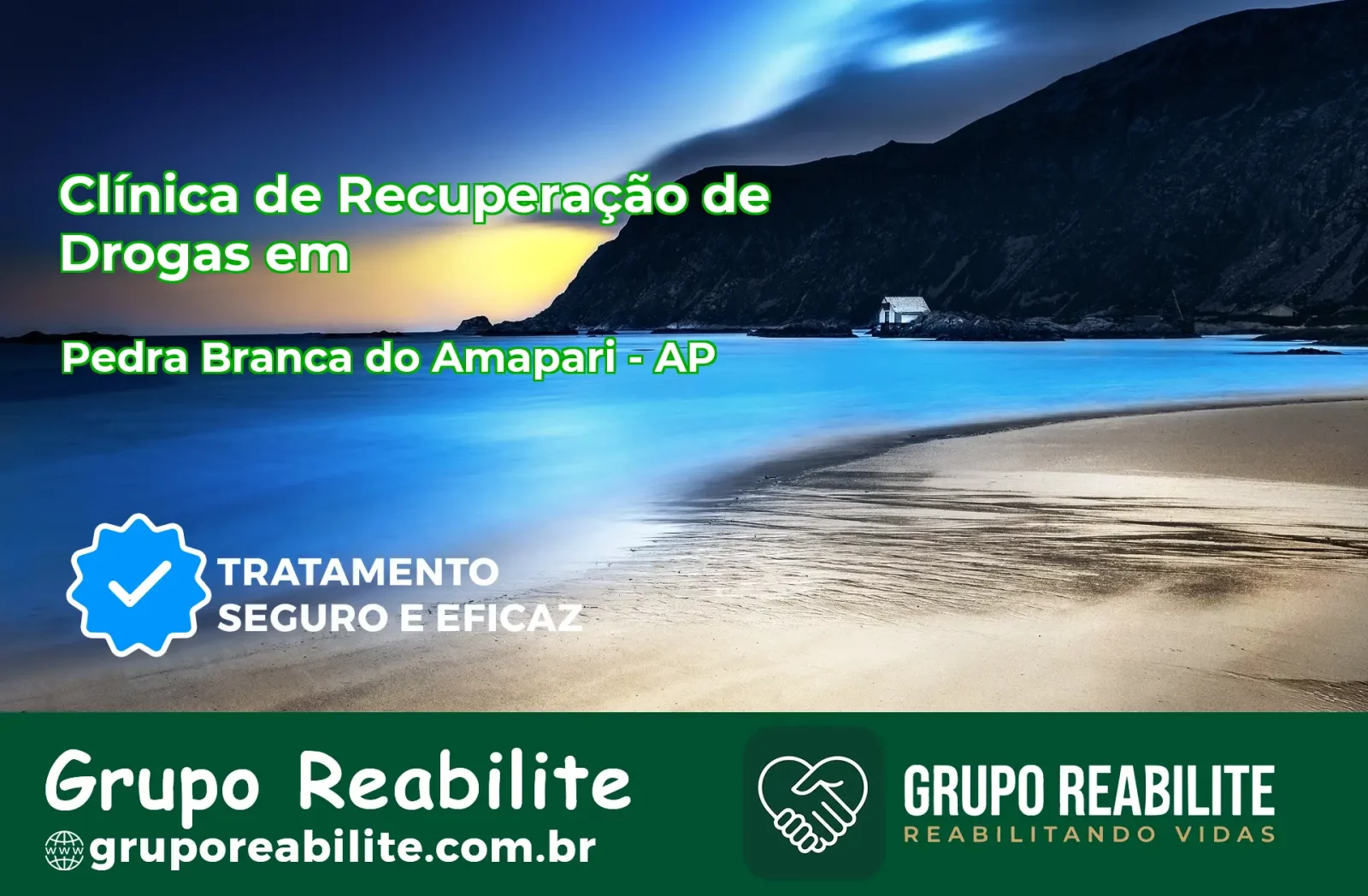 🚨 Clínica de Recuperação de Drogas em Pedra Branca do Amapari - AP