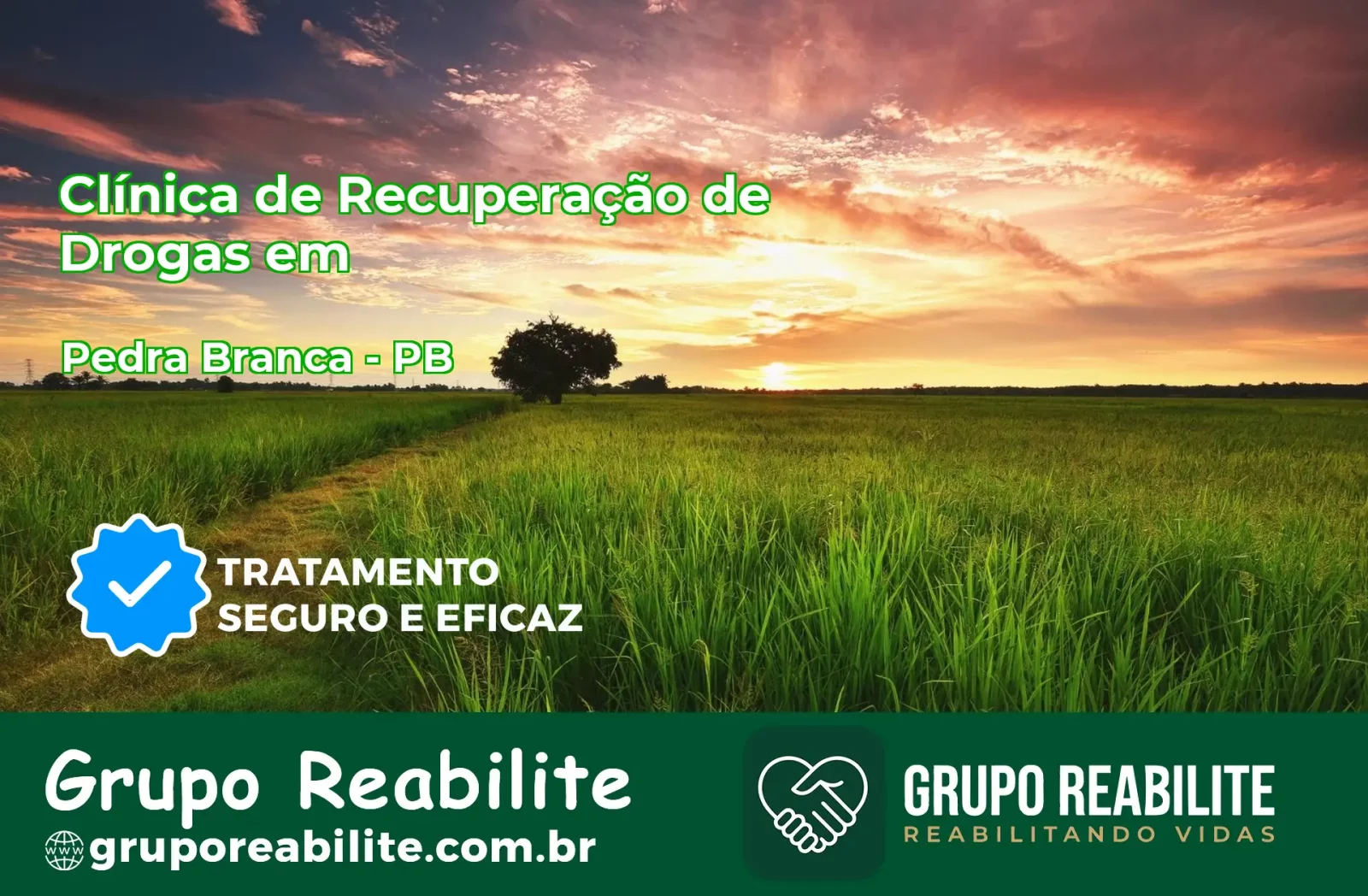 🚨 Clínica de Recuperação de Drogas em Pedra Branca - PB