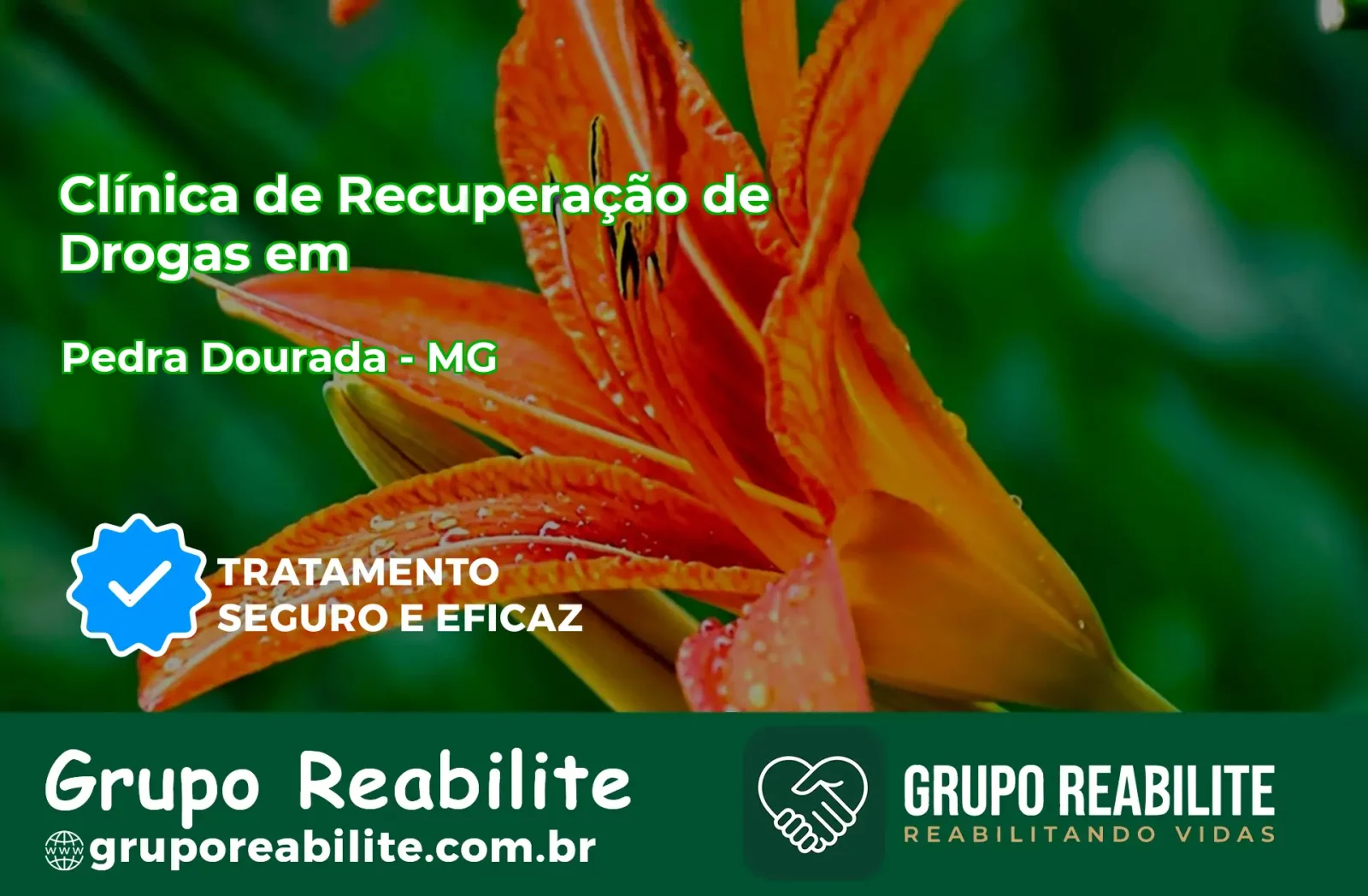 🚨 Clínica de Recuperação de Drogas em Pedra Dourada - MG