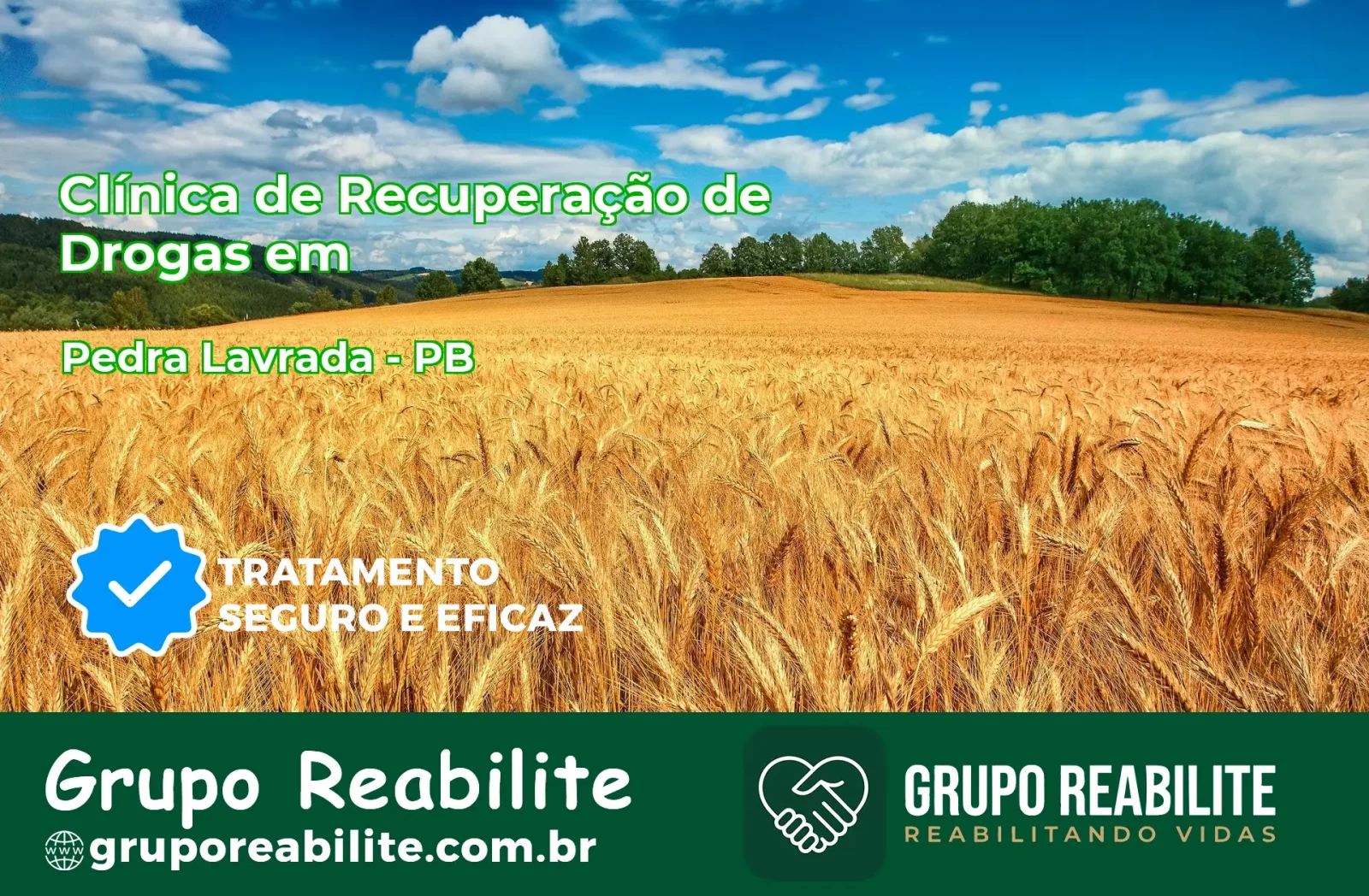 🚨 Clínica de Recuperação de Drogas em Pedra Lavrada - PB