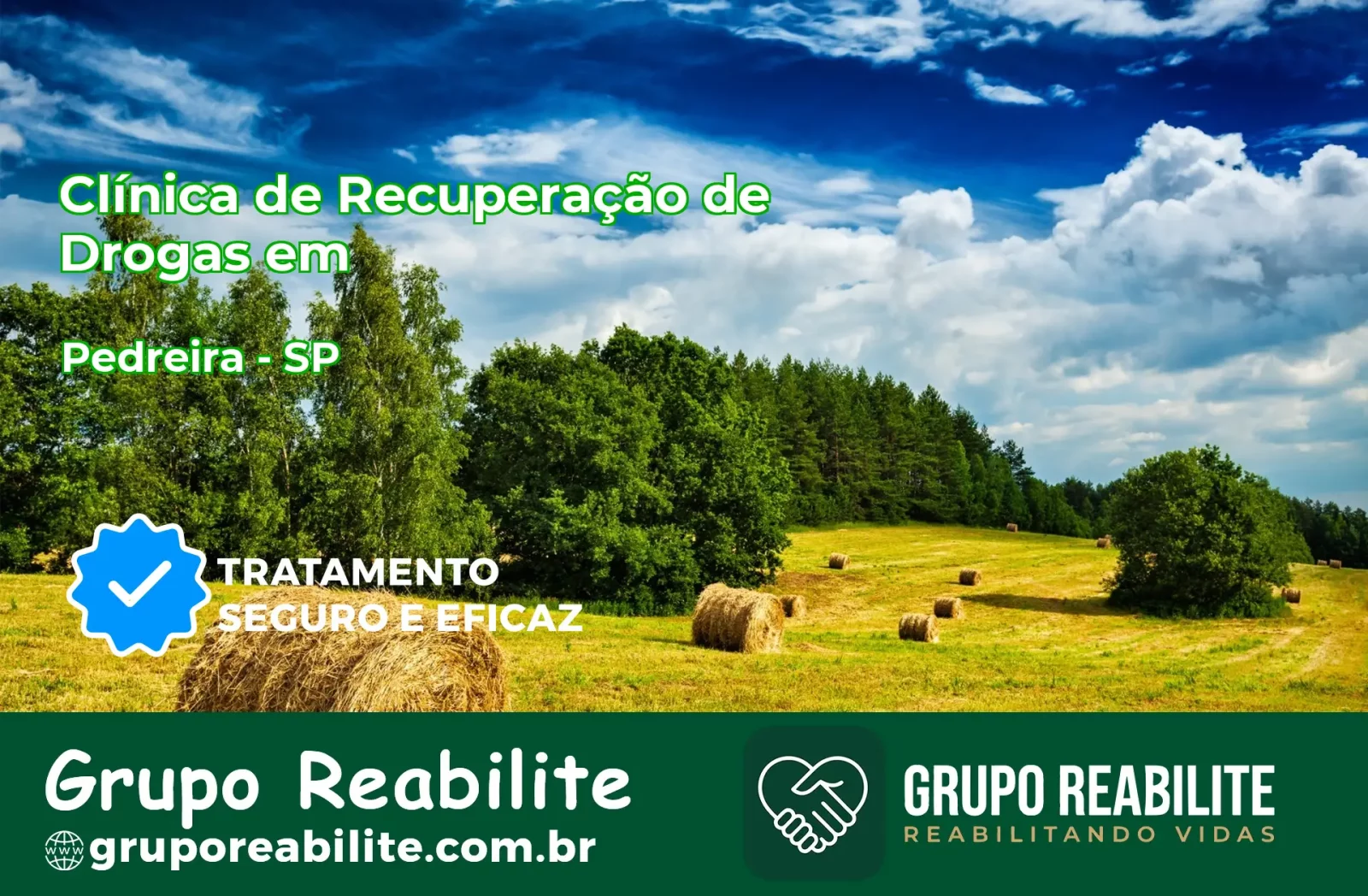 🚨 Clínica de Recuperação de Drogas em Pedreira - SP