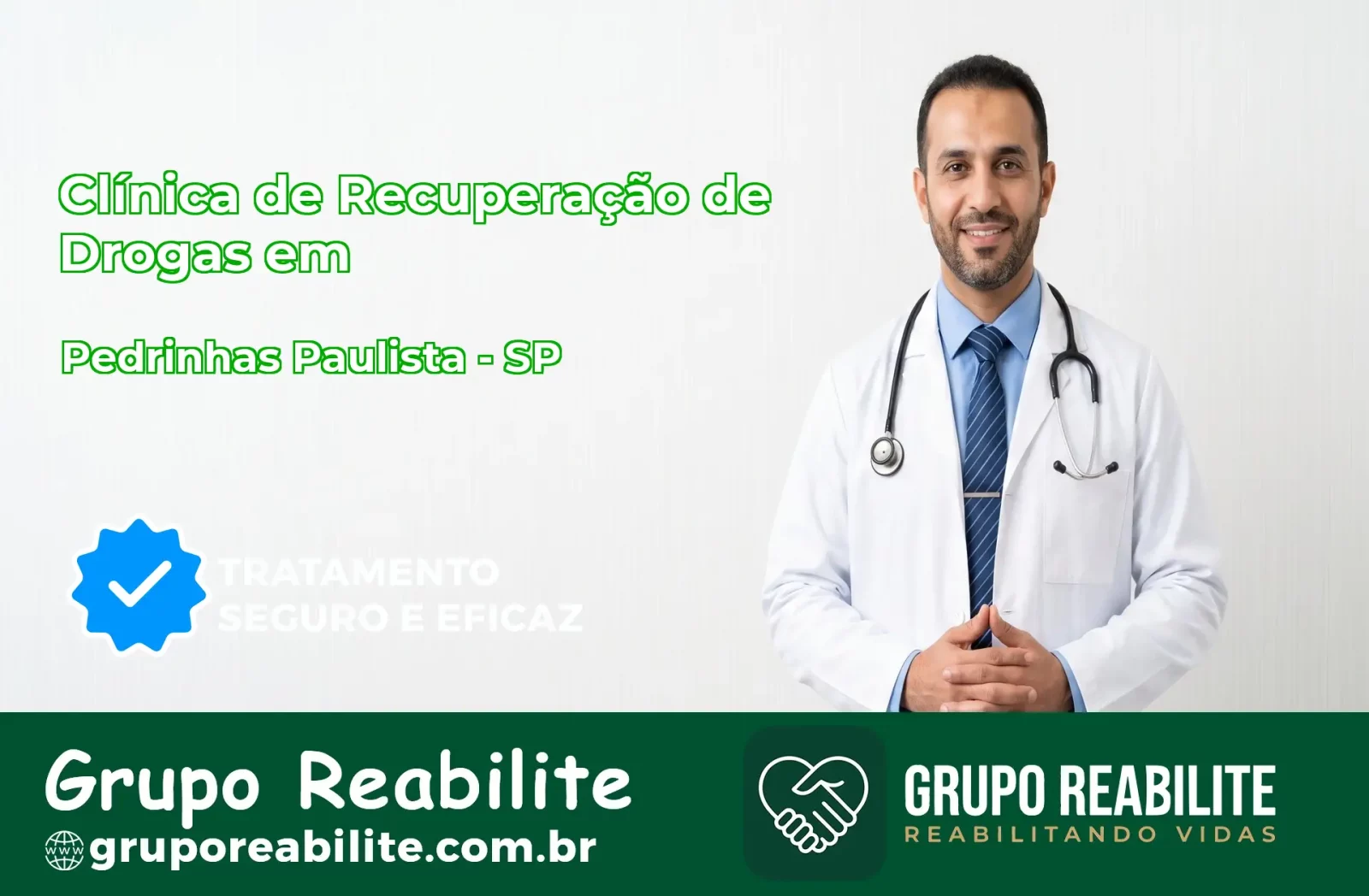 🚨 Clínica de Recuperação de Drogas em Pedrinhas Paulista - SP