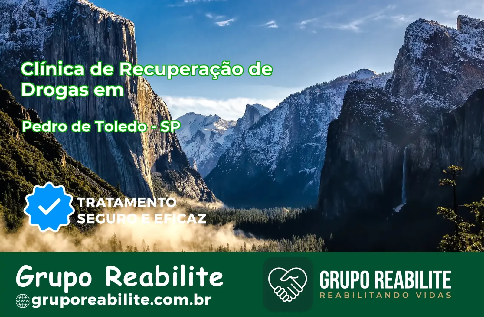 🚨 Clínica de Recuperação de Drogas em Pedro de Toledo - SP