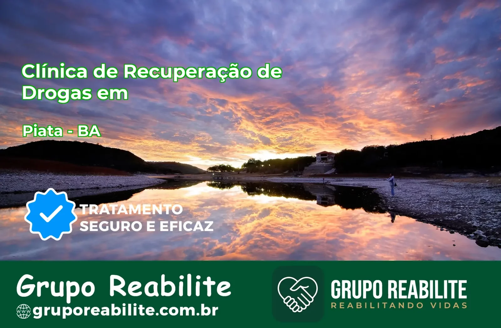 🚨 Clínica de Recuperação de Drogas em Piatã - BA