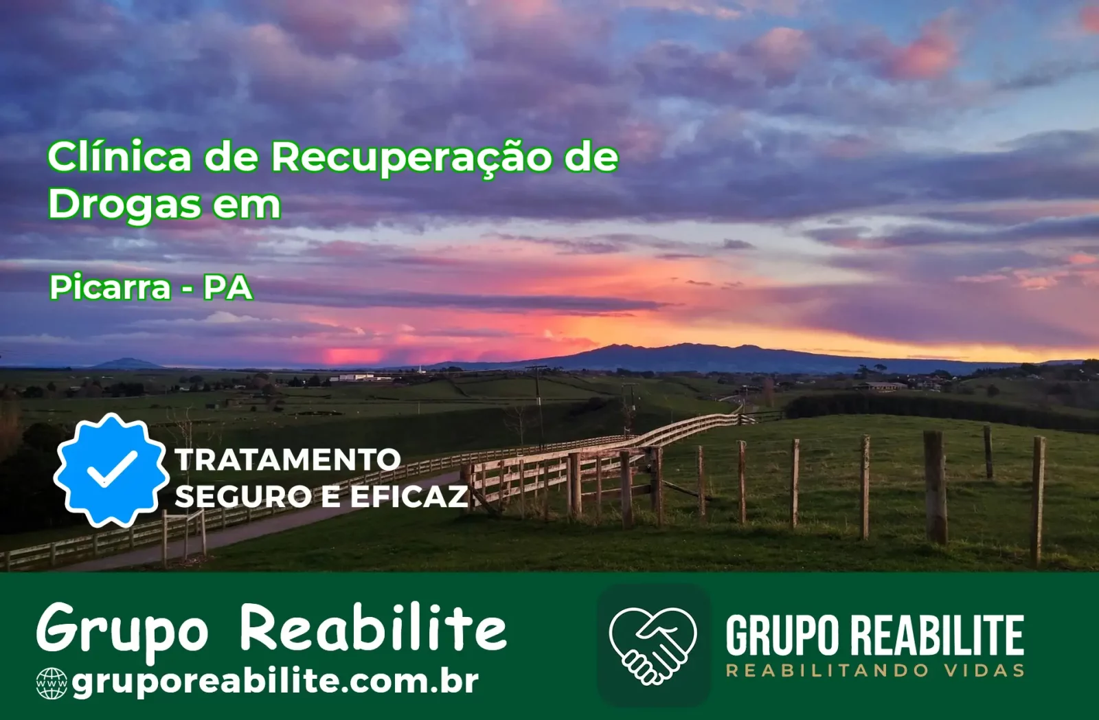 🚨 Clínica de Recuperação de Drogas em Piçarra - PA