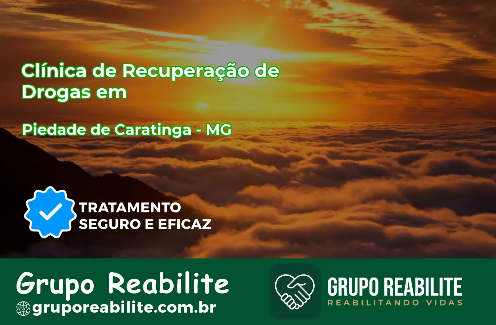 🚨 Clínica de Recuperação de Drogas em Piedade de Caratinga - MG