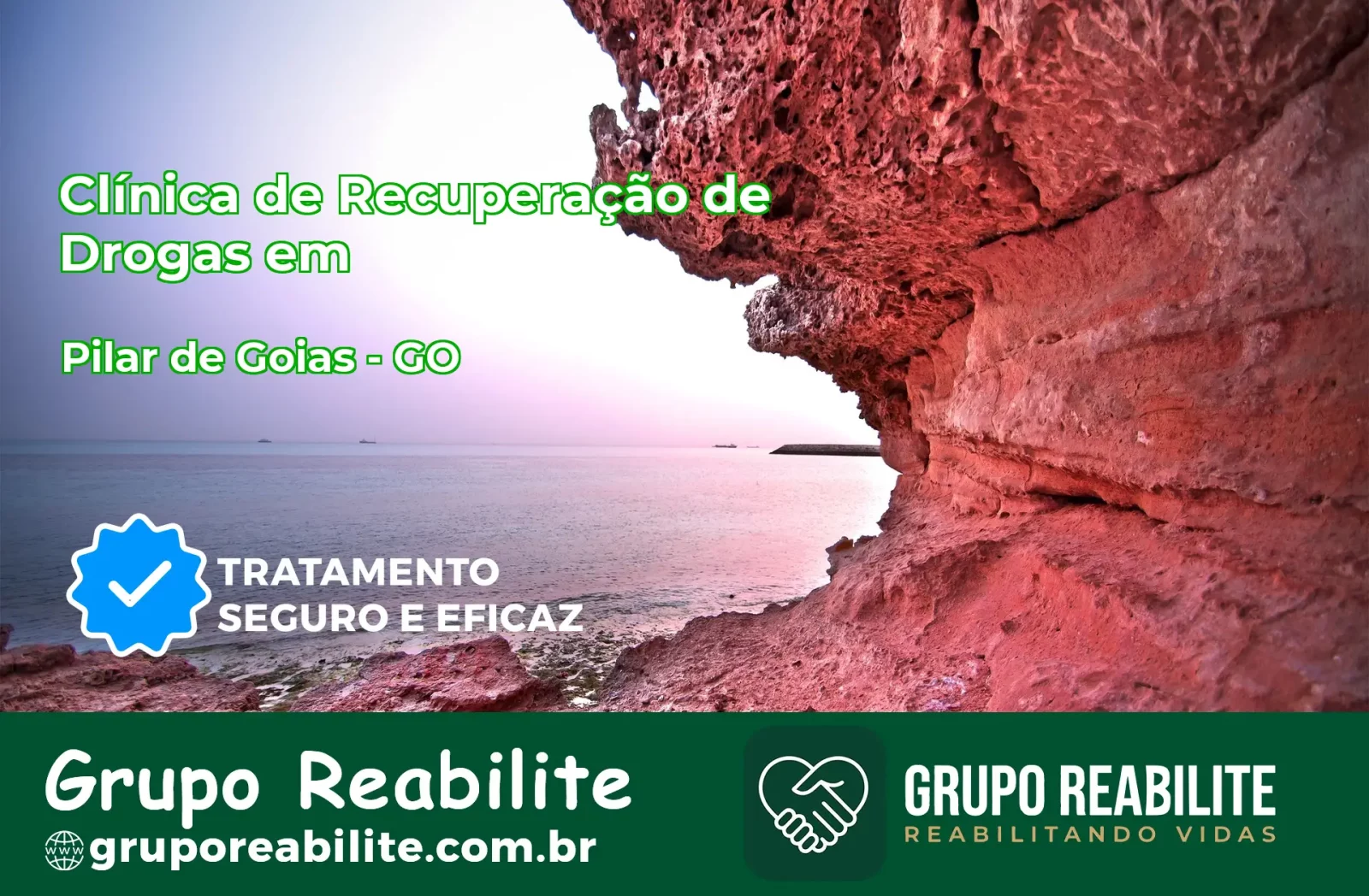 🚨 Clínica de Recuperação de Drogas em Pilar de Goiás - GO