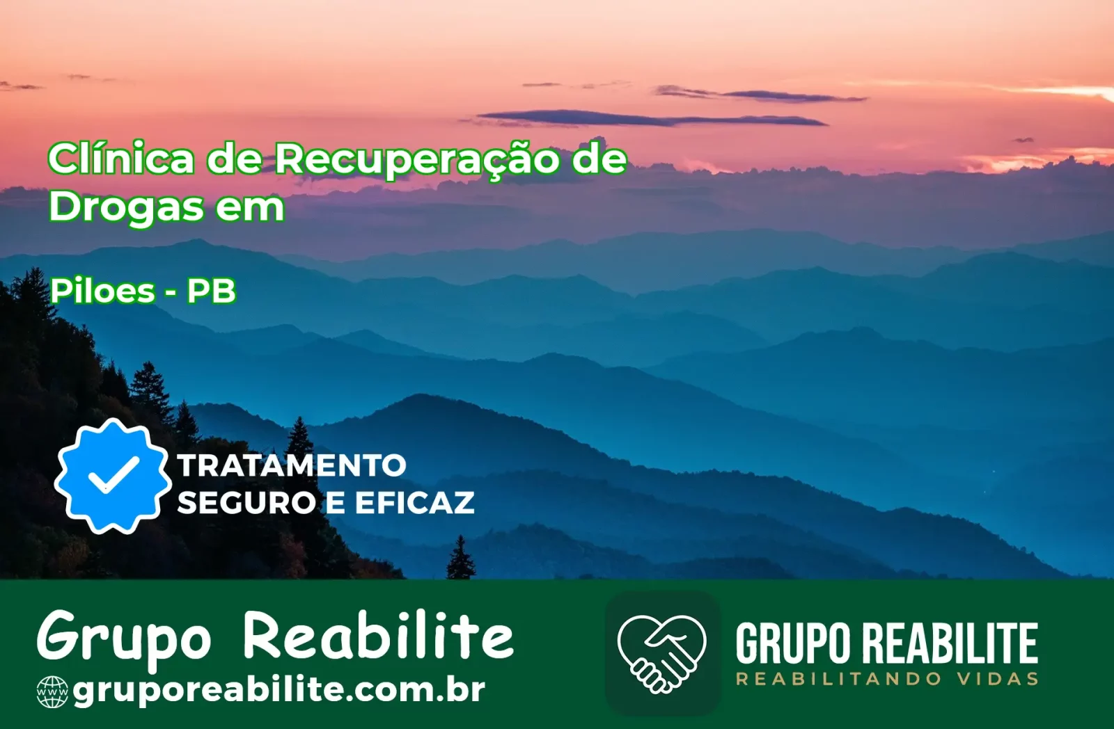 🚨 Clínica de Recuperação de Drogas em Pilões - PB