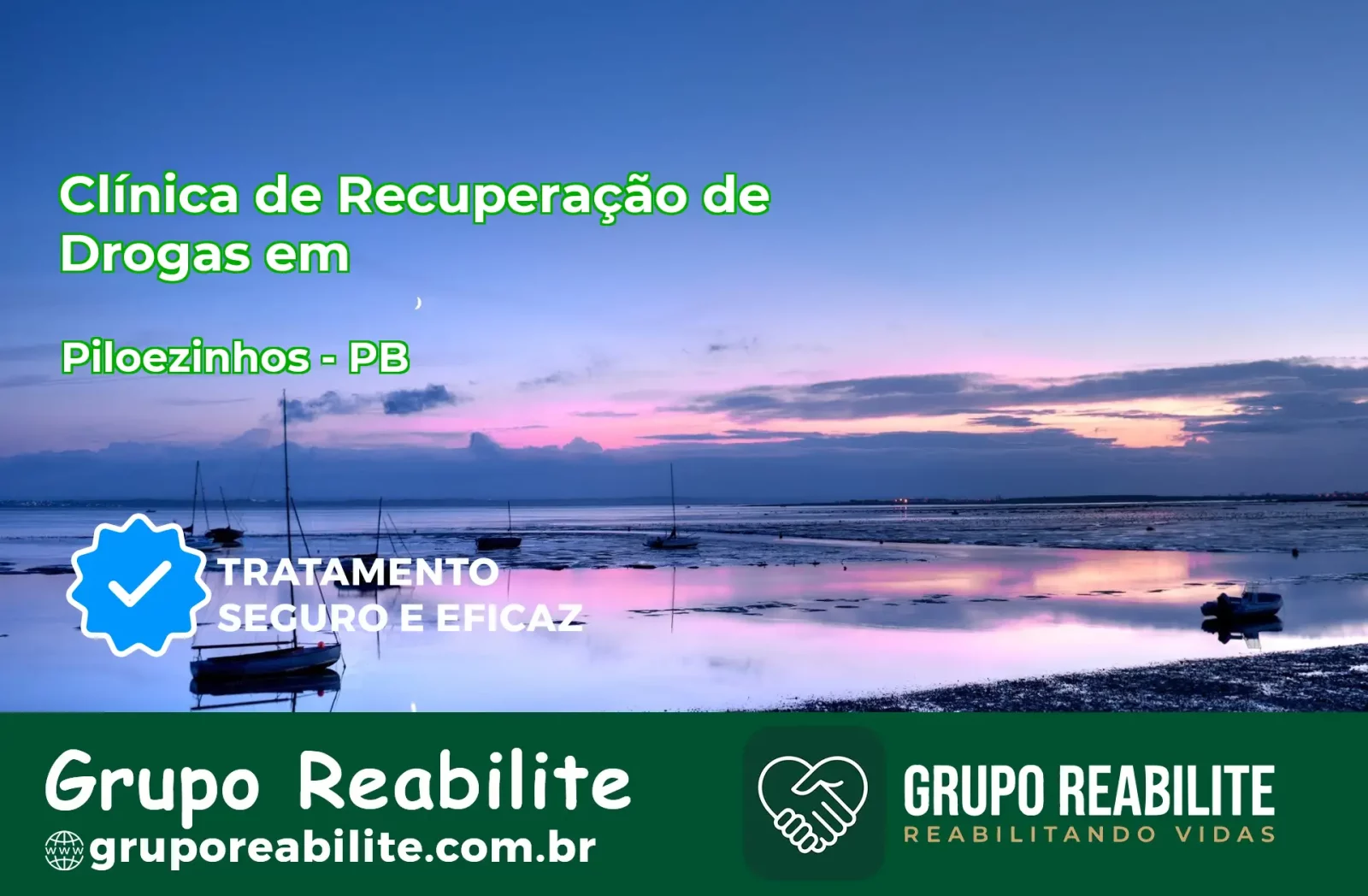 🚨 Clínica de Recuperação de Drogas em Pilõezinhos - PB