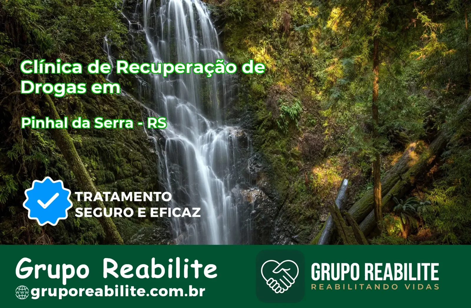 🚨 Clínica de Recuperação de Drogas em Pinhal da Serra - RS