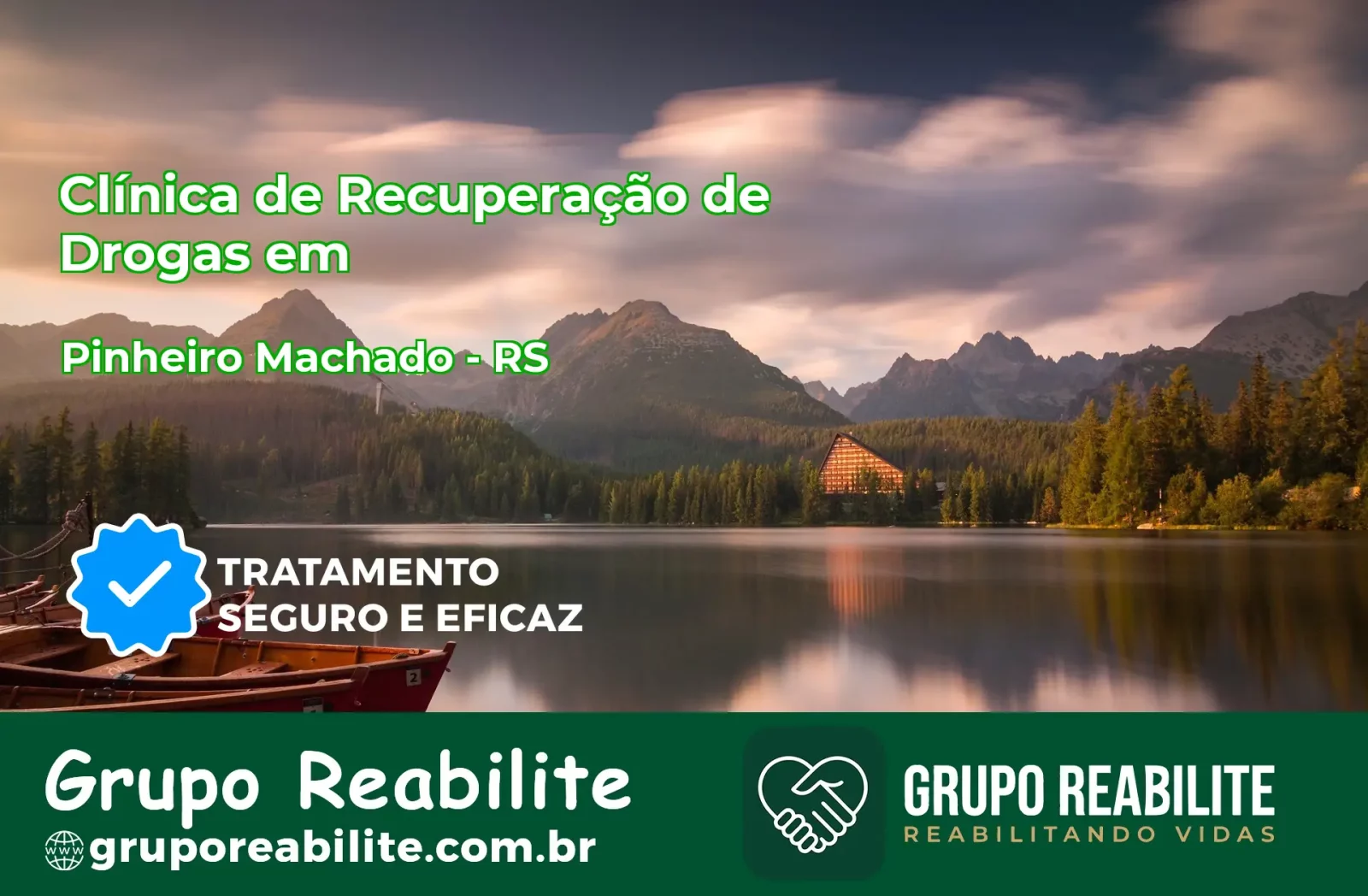🚨 Clínica de Recuperação de Drogas em Pinheiro Machado - RS
