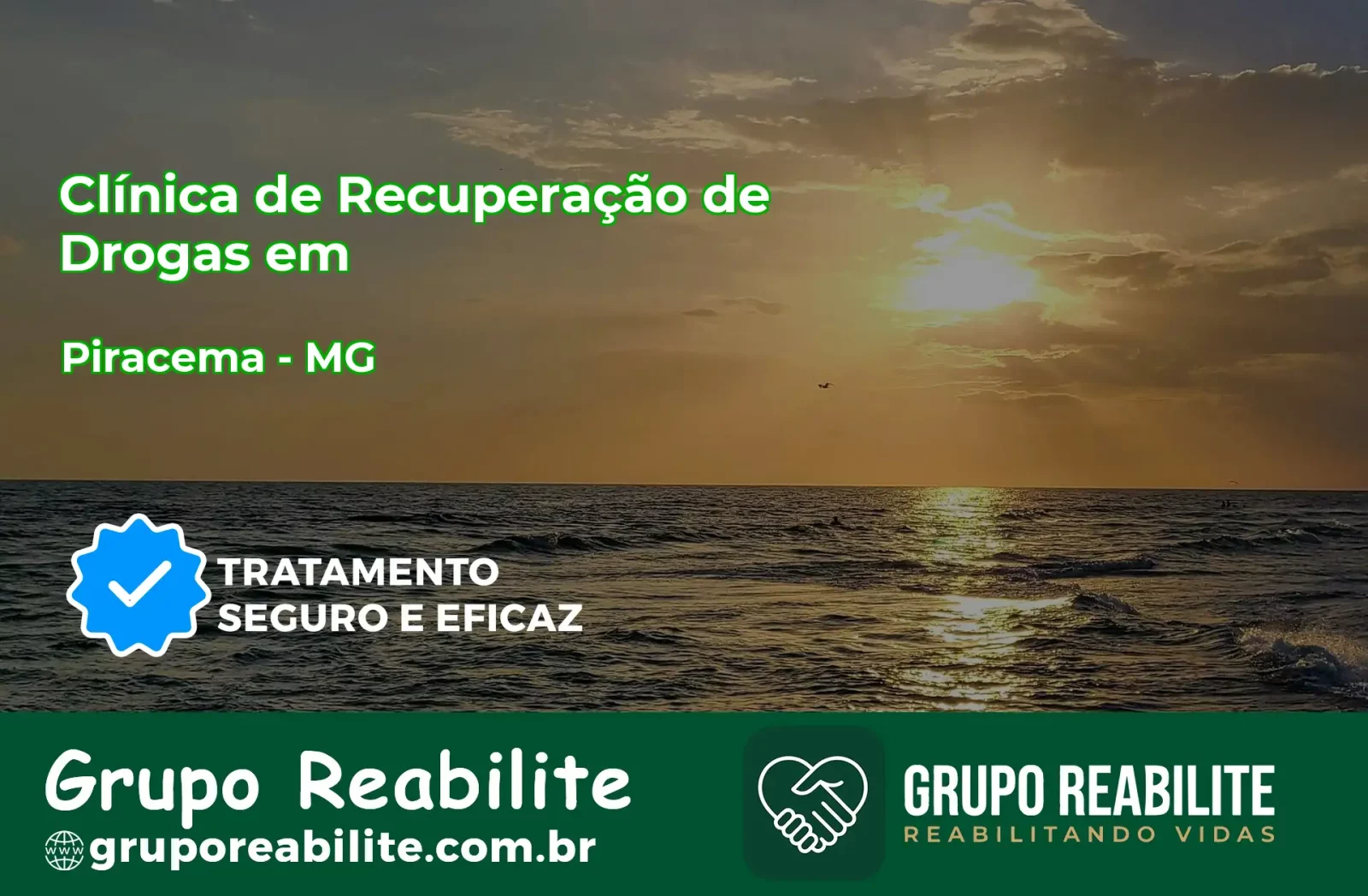 🚨 Clínica de Recuperação de Drogas em Piracema - MG