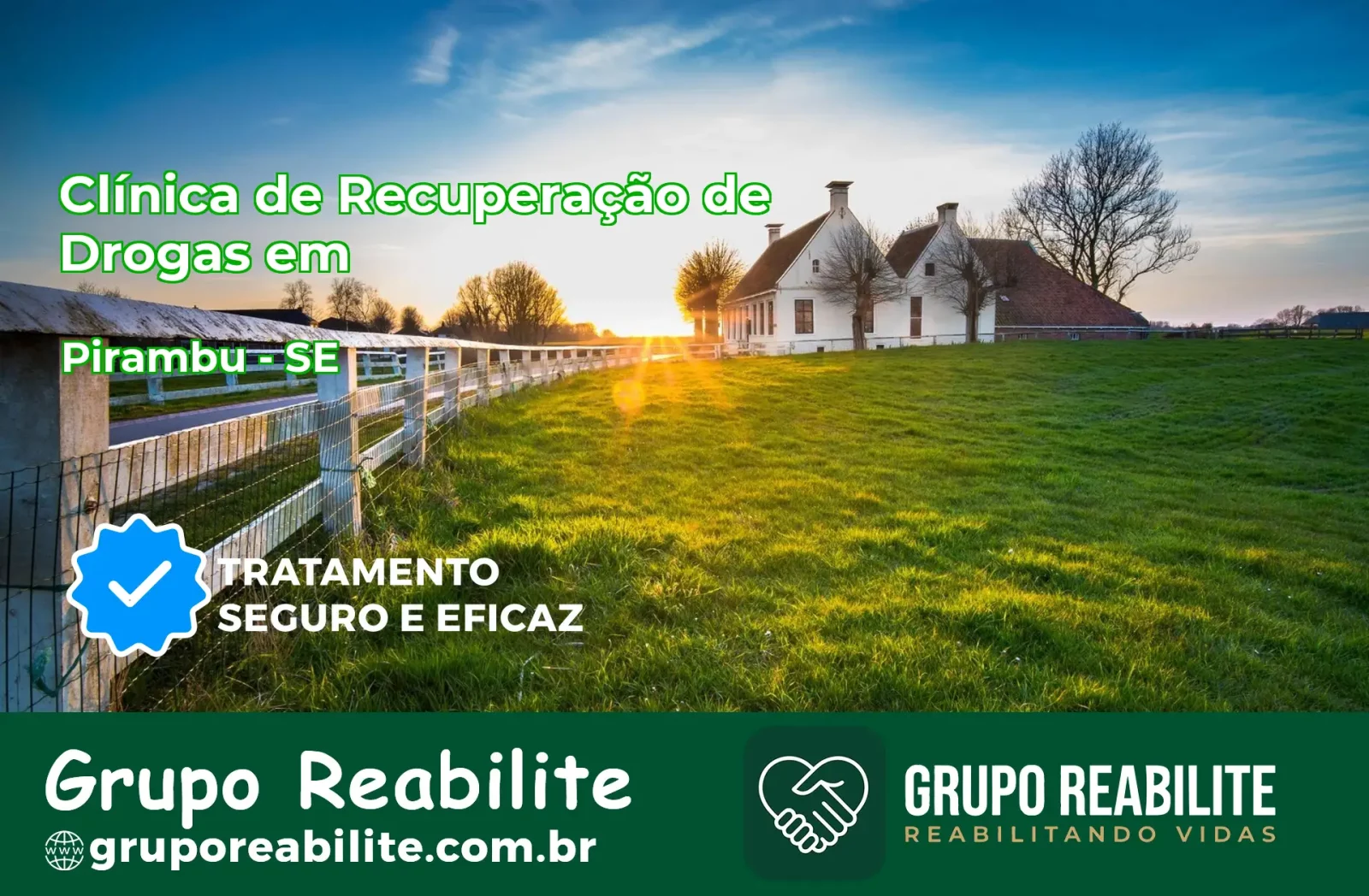 🚨 Clínica de Recuperação de Drogas em Pirambu - SE
