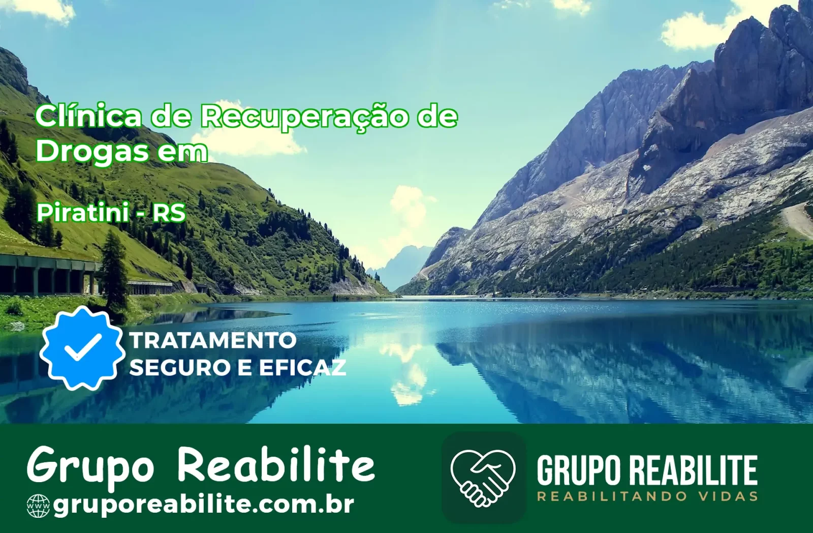 🚨 Clínica de Recuperação de Drogas em Piratini - RS