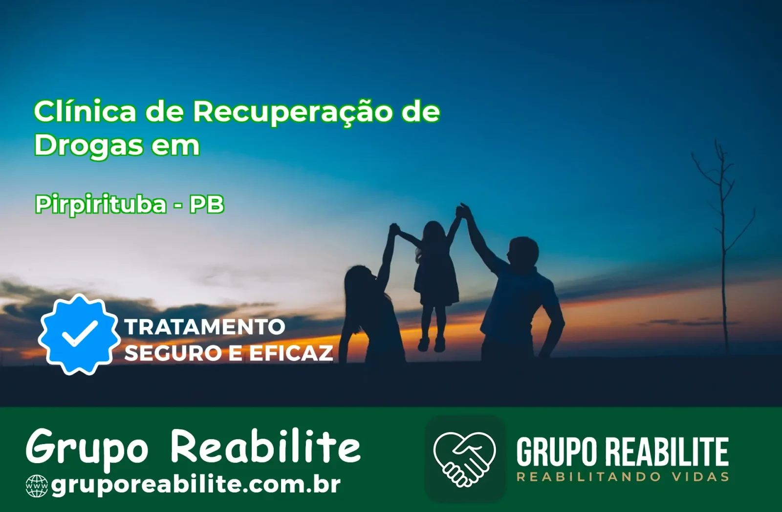 🚨 Clínica de Recuperação de Drogas em Pirpirituba - PB