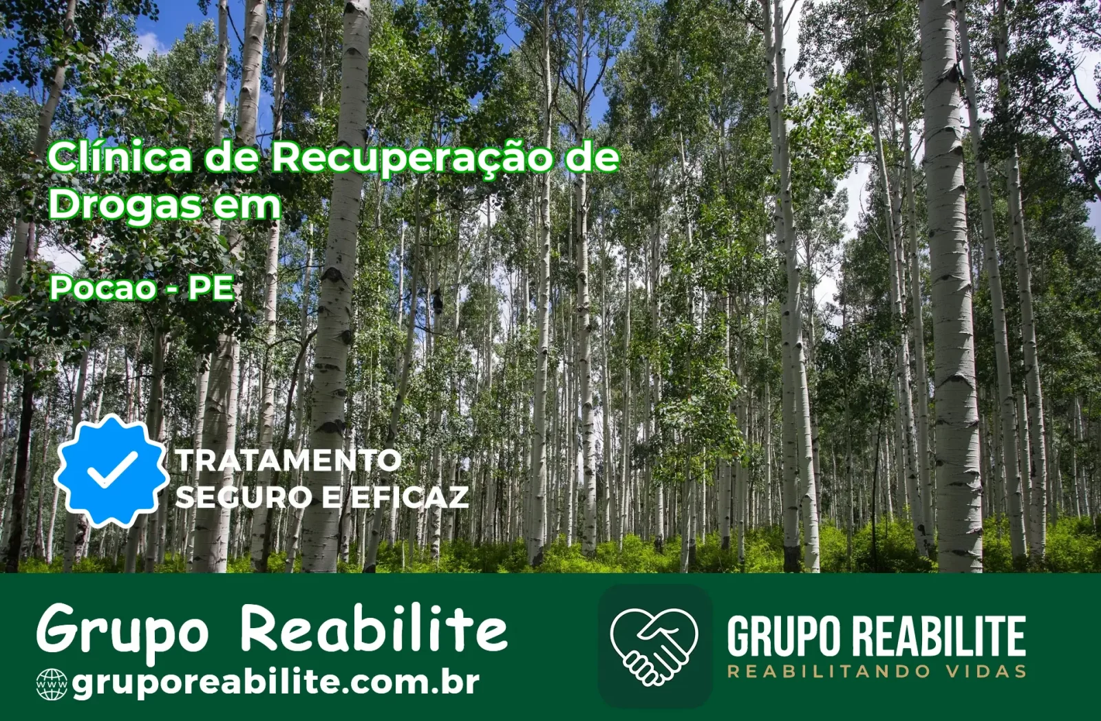 🚨 Clínica de Recuperação de Drogas em Poção - PE