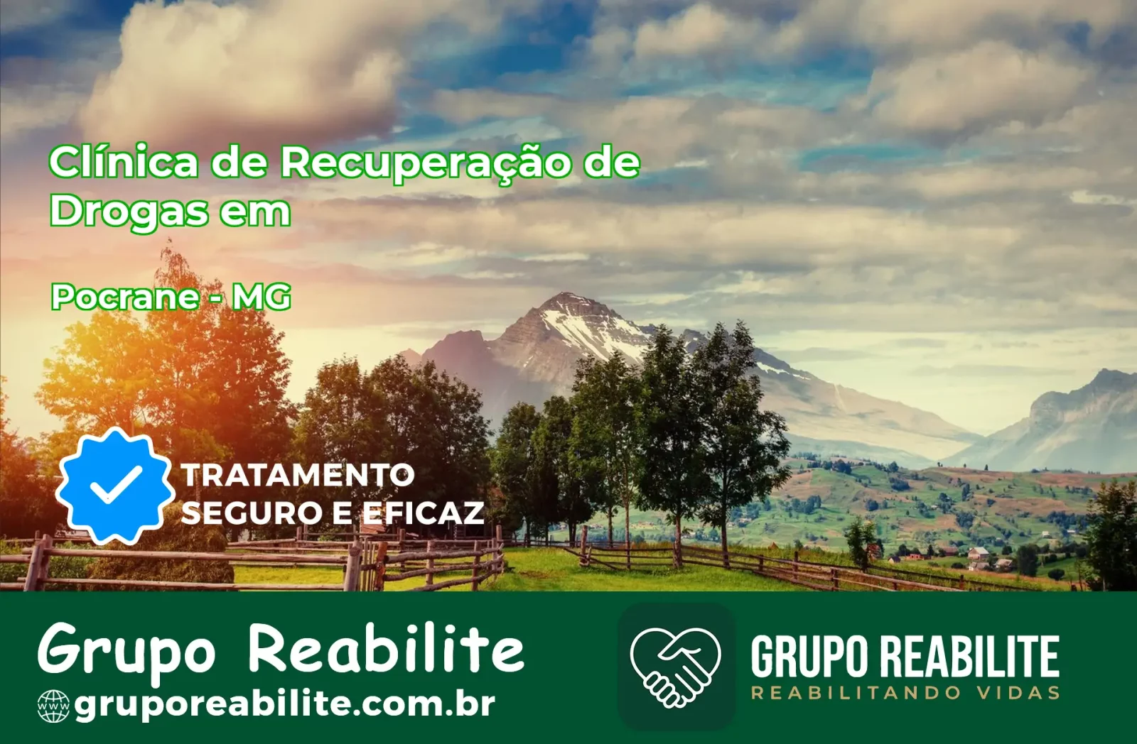 🚨 Clínica de Recuperação de Drogas em Pocrane - MG
