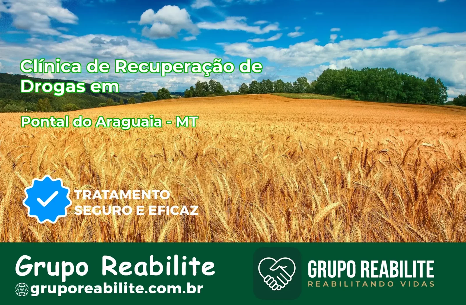 🚨 Clínica de Recuperação de Drogas em Pontal do Araguaia - MT